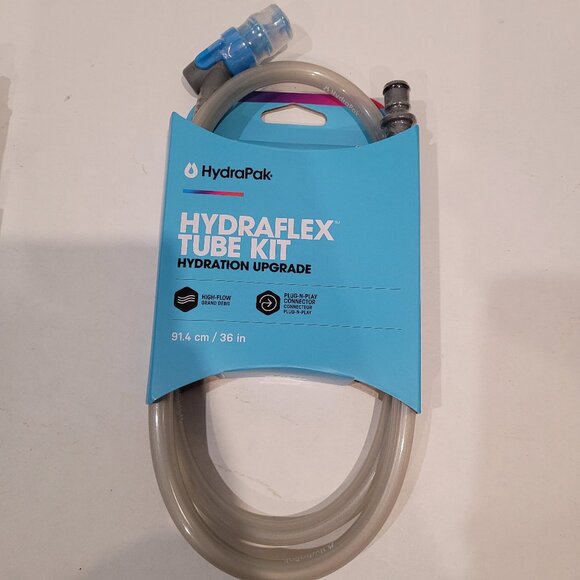 HYDRAPAK HOSE HYDRAFLEX TUBE KIT WITH COMET BITE VALVE HYDRATION HOSE 36" New - Picture 1 of 6